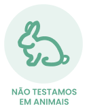 Não testamos em animais